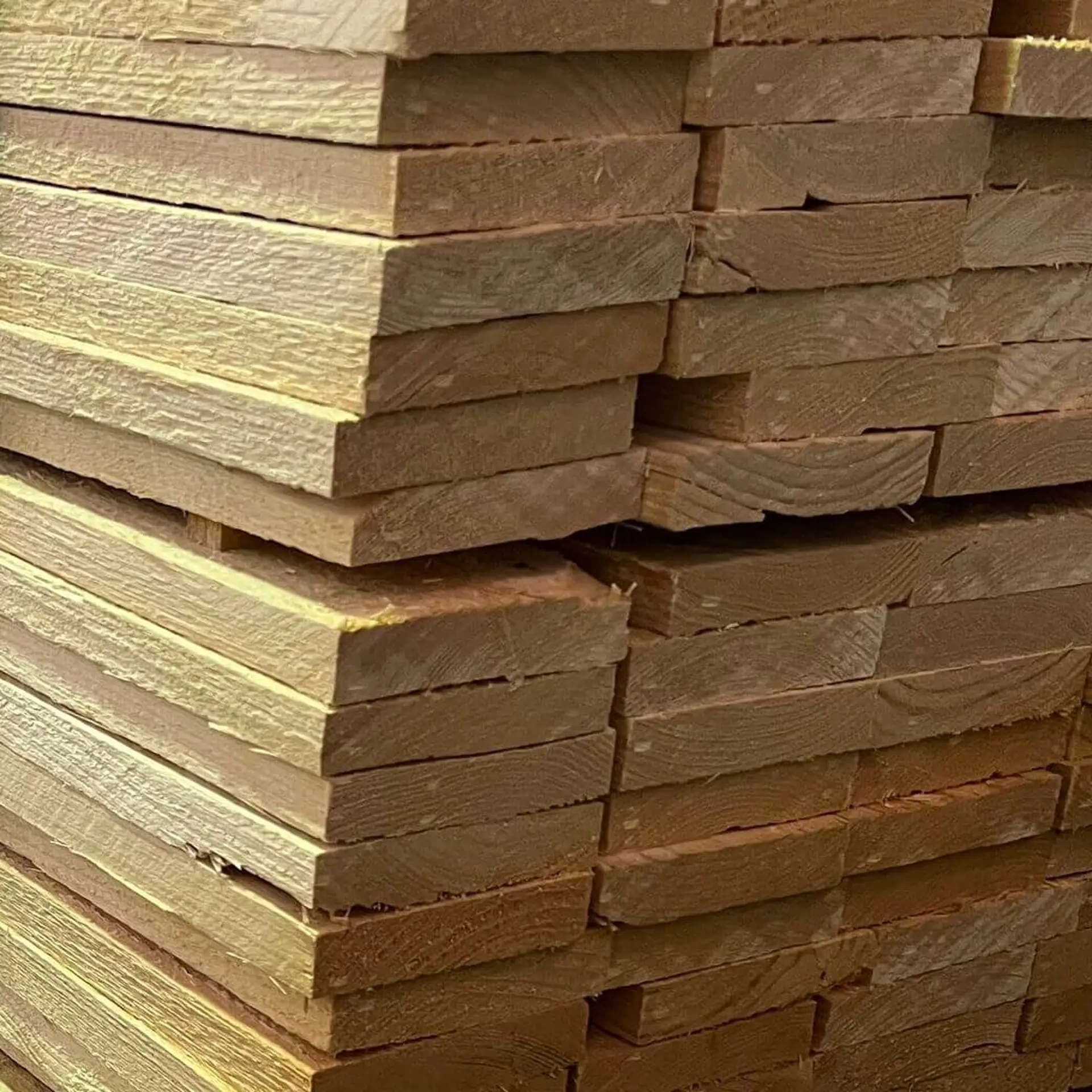 Solho de Abeto Tosco - 19 x 100 x 3900