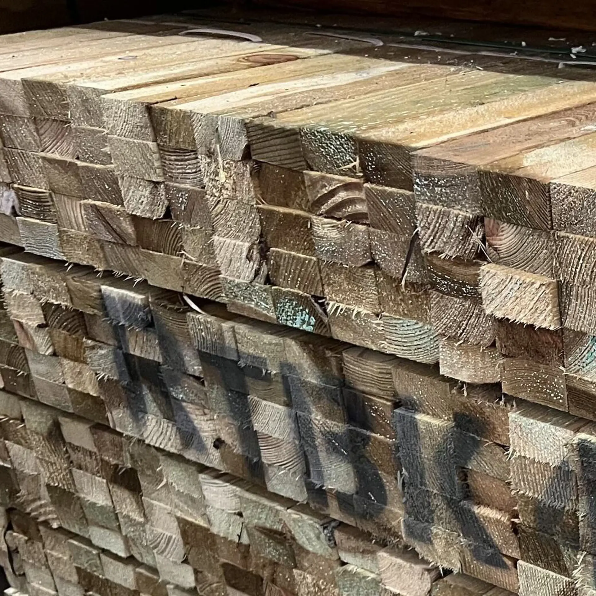 Ripas de Pinho Tosco - 25 x 50 x 2400