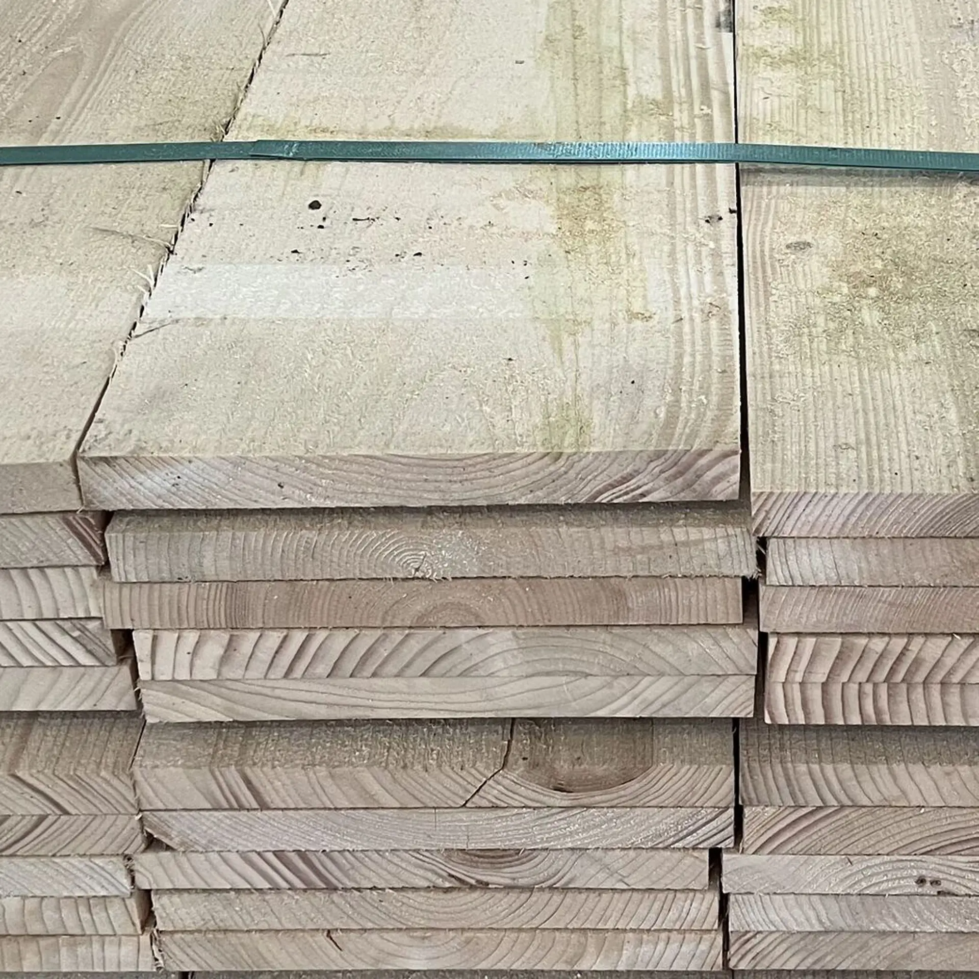 Solho Cofragem de Pinho Tosco  - 25 x 250 x 3000