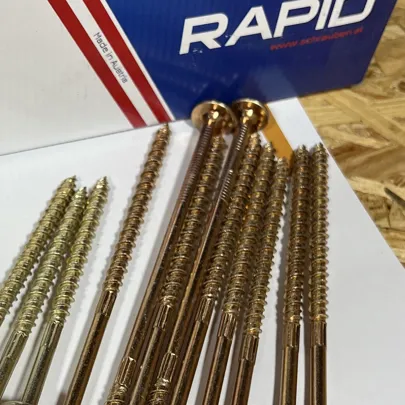 Parafusos RAPID com Cabeça em T - 50 un - 8 x 160